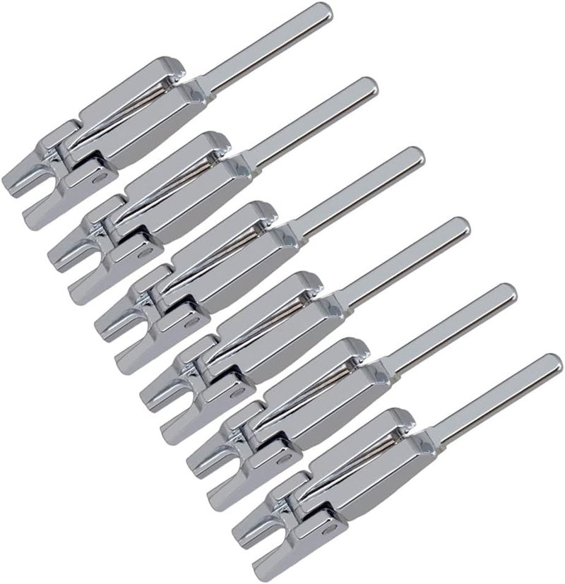 JD.Moon 6pcs Electric Guitar Tremolo Bridge Saddles String Lock Insert Blocks String Saddle Double Locking Tremolo - Image 1
